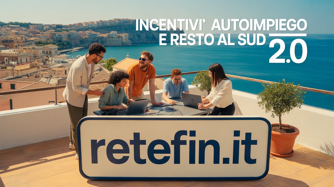 Guida Definitiva agli Incentivi Autoimpiego e Resto al Sud 2.0: Trasforma la Tua Idea in un’Impresa di Successo con il Supporto di Retefin.it – #Retefin – Retefin – #Finsubito – Finsubito – #Adessonews